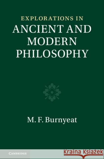 Explorations in Ancient and Modern Philosophy (Vols 3-4 2-Volume Set)