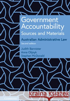 Government Accountability Sources and Materials