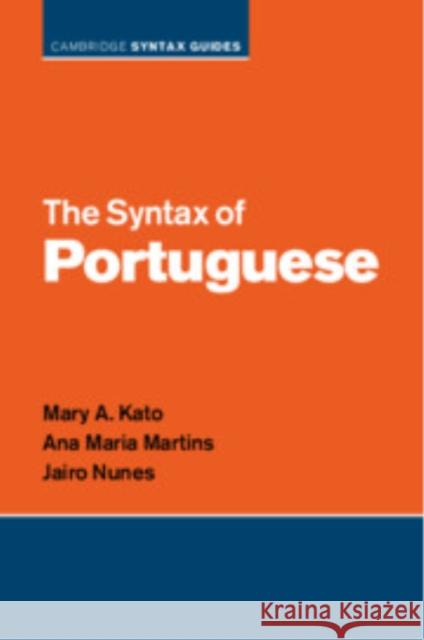 The Syntax of Portuguese