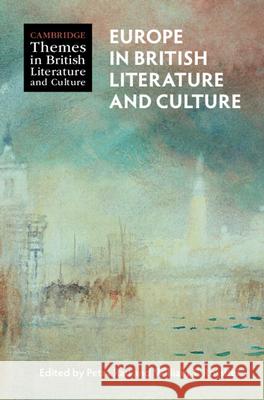 Europe in British Literature and Culture