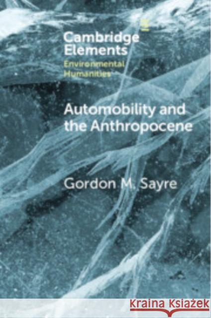 Automobility and the Anthropocene