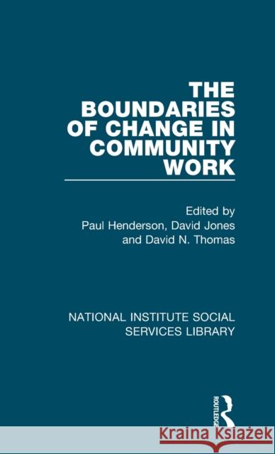 The Boundaries of Change in Community Work