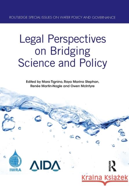 Legal Perspectives on Bridging Science and Policy