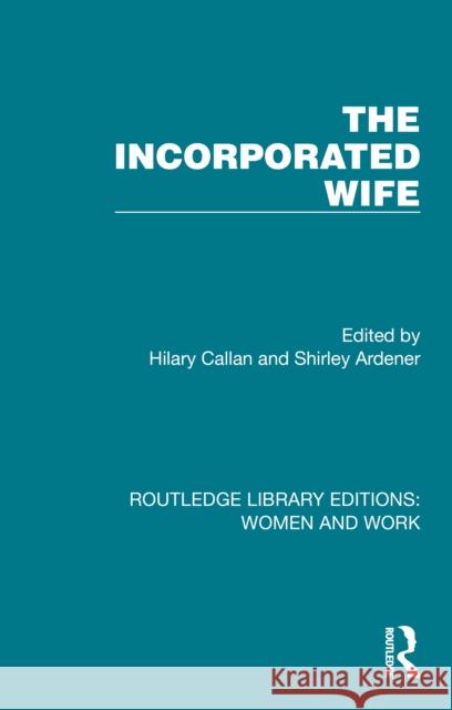 The Incorporated Wife
