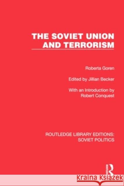 The Soviet Union and Terrorism