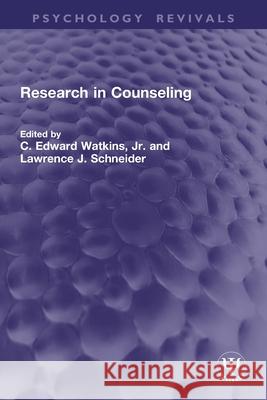 Research in Counseling