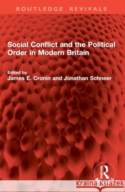 Social Conflict and the Political Order in Modern Britain