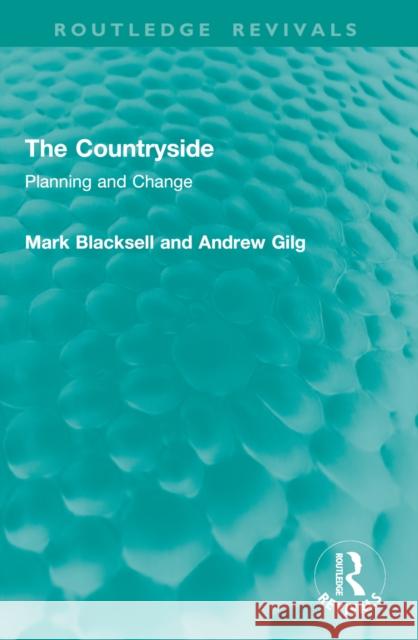 The Countryside: Planning and Change