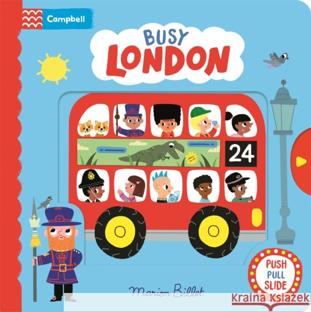 Busy London: A Push, Pull and Slide Book