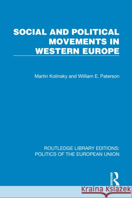 Social and Political Movements in Western Europe