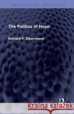 The Politics of Hope
