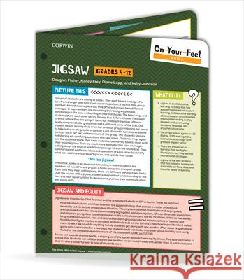 On-Your-Feet Guide: Jigsaw, Grades 4-12