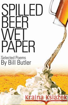 Spilled Beer Wet Paper