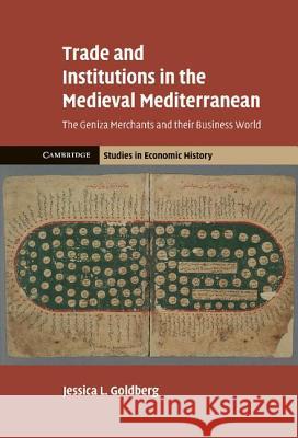 Trade and Institutions in the Medieval Mediterranean: The Geniza Merchants and Their Business World