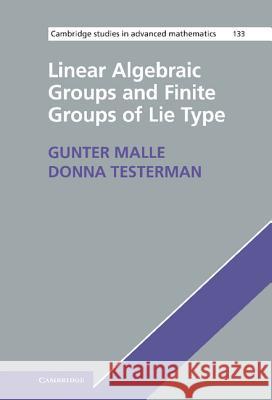 Linear Algebraic Groups and Finite Groups of Lie Type