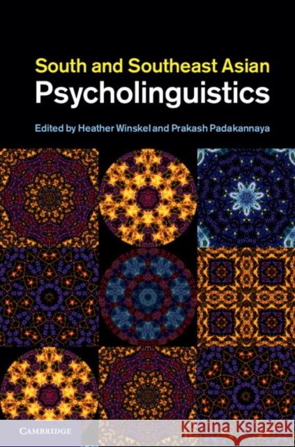 South and Southeast Asian Psycholinguistics