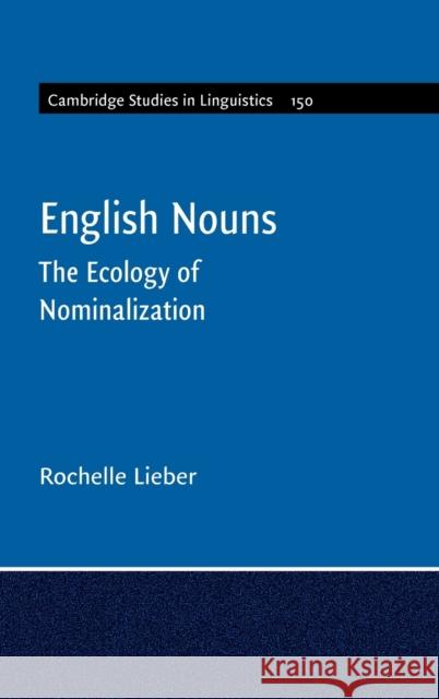 English Nouns: The Ecology of Nominalization