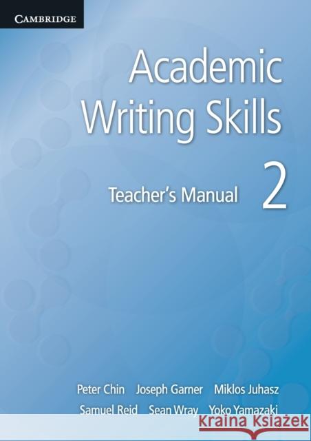 Academic Writing Skills 2 Teacher's Manual