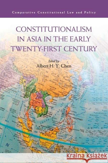 Constitutionalism in Asia in the Early Twenty-First Century