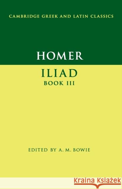 Homer: Iliad Book III