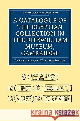 A Catalogue of the Egyptian Collection in the Fitzwilliam Museum, Cambridge