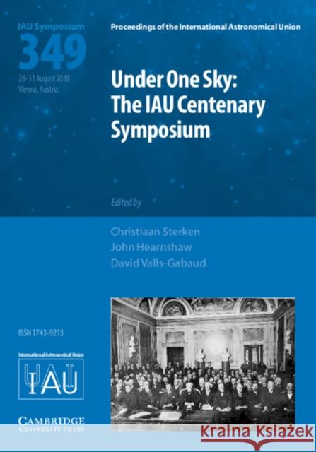 Under One Sky: The Iau Centenary Symposium (Iau S349)