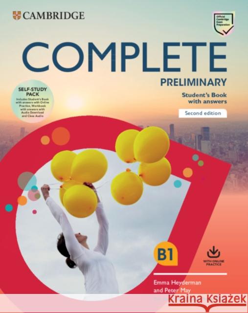 Complete Preliminary Self Study Pack (SB w Answers w Online Practice and WB w Answers w Audio Download and Class Audio): For the Revised Exam from 2020