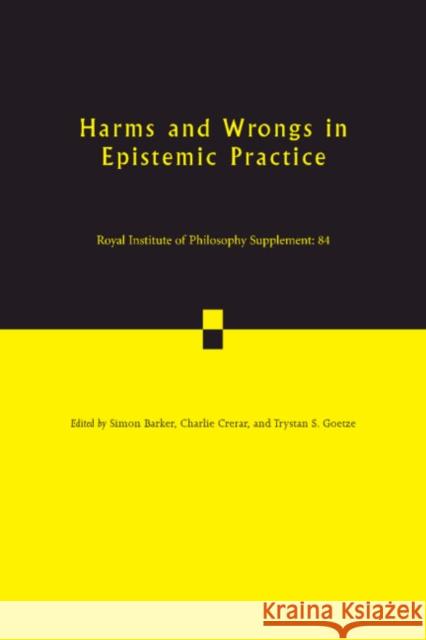 Harms and Wrongs in Epistemic Practice