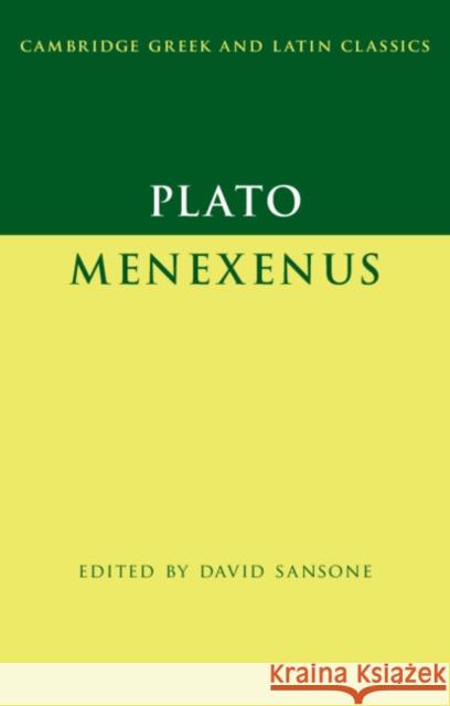 Plato: Menexenus