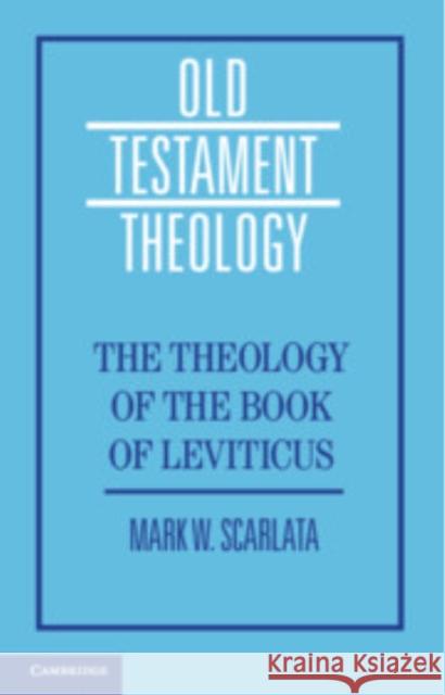 The Theology of the Book of Leviticus