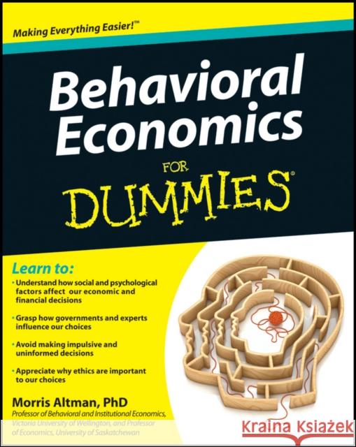 Behavioral Economics for Dummies