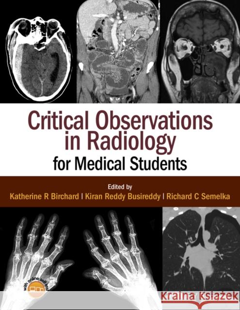 Critical Observations in Radiology for Medical Students