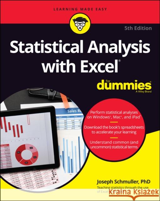 Statistical Analysis with Excel For Dummies
