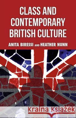 Class and Contemporary British Culture