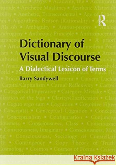 Dictionary of Visual Discourse: A Dialectical Lexicon of Terms