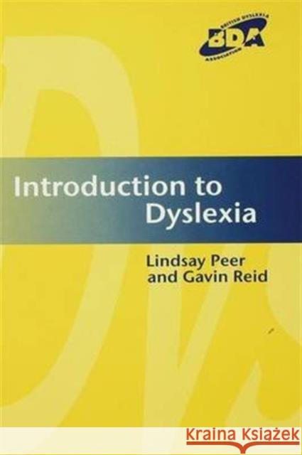 Introduction to Dyslexia