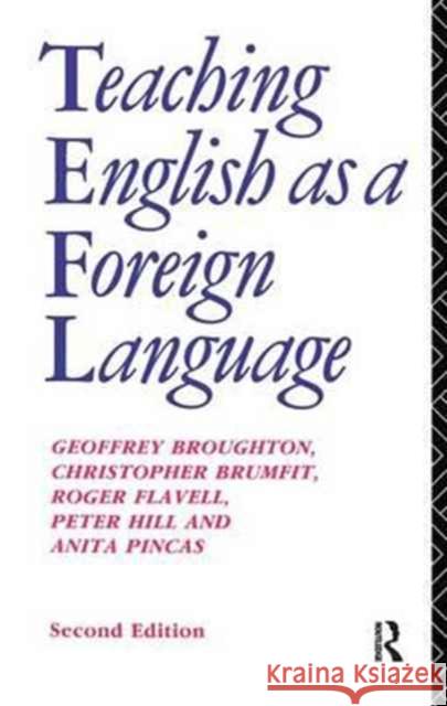 Teaching English as a Foreign Language