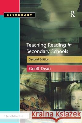 Teaching Reading in the Secondary Schools