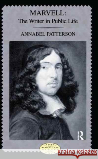 Marvell: The Writer in Public Life