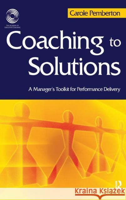 Coaching to Solutions