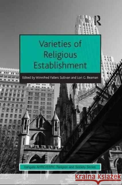 Varieties of Religious Establishment