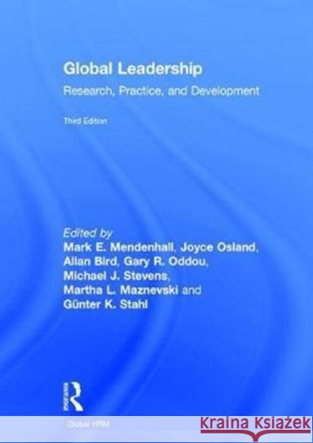 Global Leadership: Research, Practice, and Development