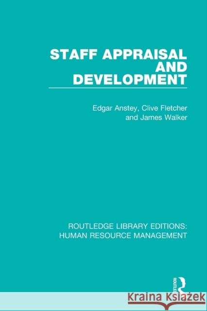 Staff Appraisal and Development