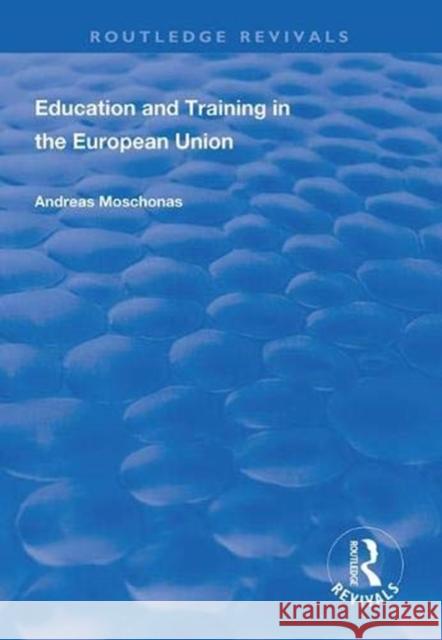 Education and Training in the European Union