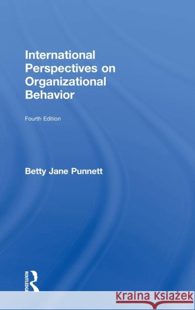 International Perspectives on Organizational Behavior