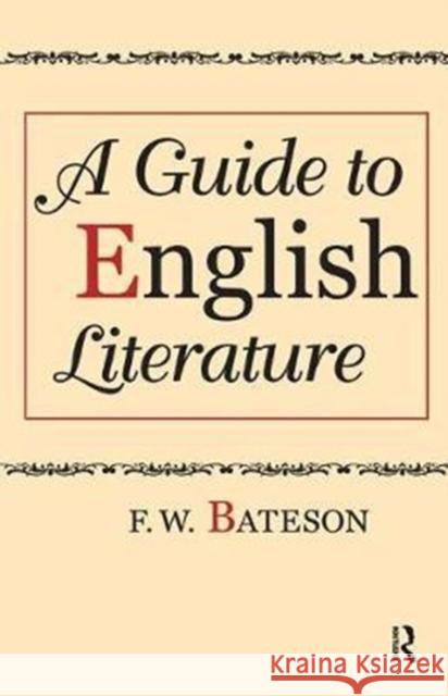 A Guide to English Literature