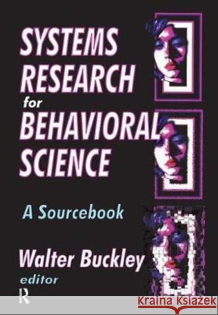 Systems Research for Behavioral Science: A Sourcebook