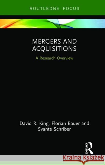 Mergers and Acquisitions: A Research Overview