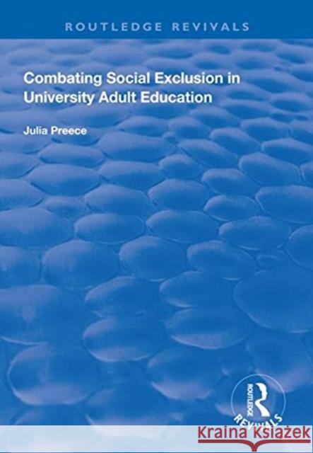 Combating Social Exclusion in University Adult Education