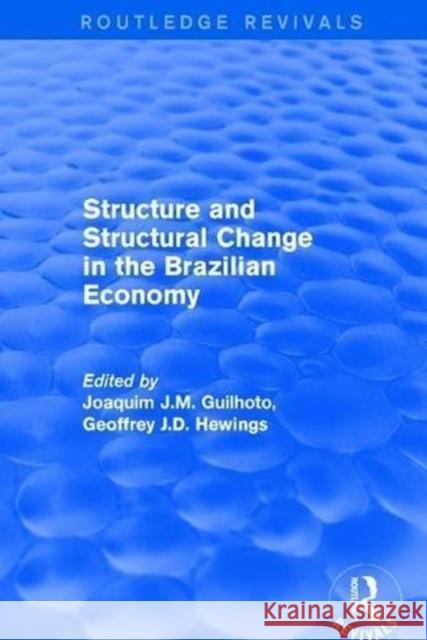 Revival: Structure and Structural Change in the Brazilian Economy (2001)